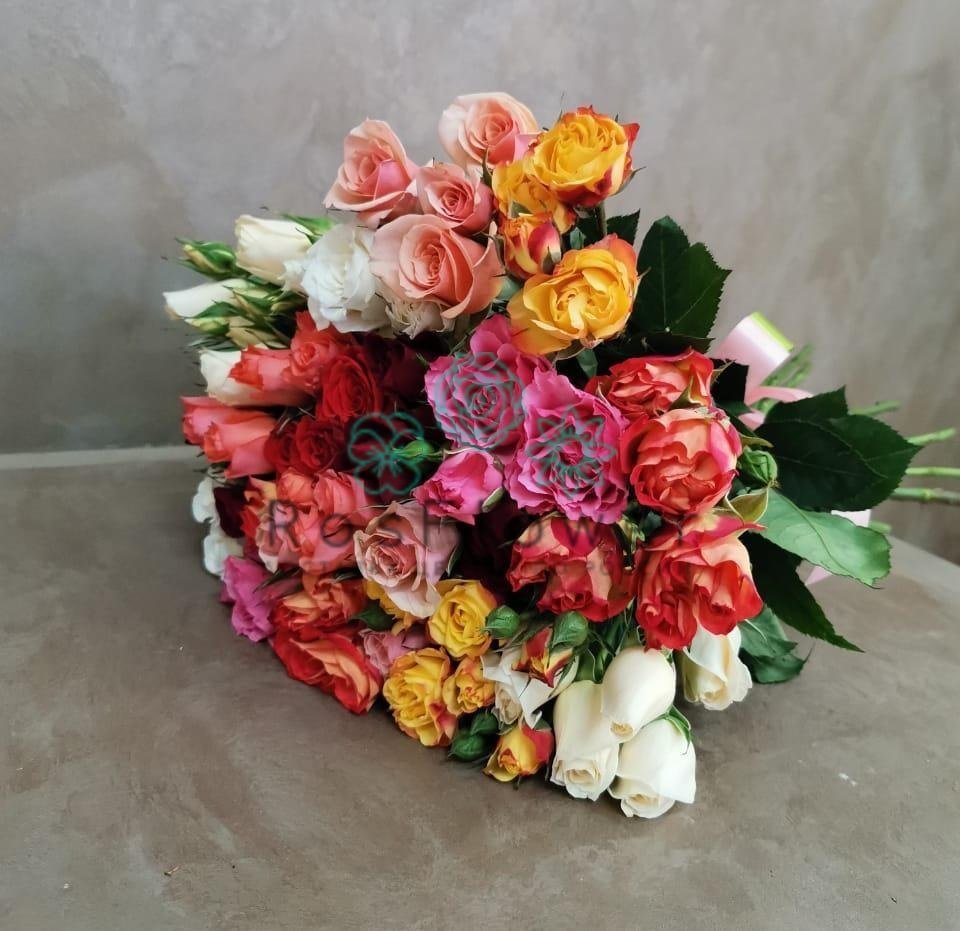 Букет цветов из: Розы в Сосновоборске Красноярского края