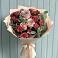 Букет цветов из: Гвоздики и Розы в Сосновоборске Красноярского края