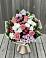 Букет цветов из: Альстромерии, Гвоздики, Розы и Хризантемы в Сосновоборске Красноярского края