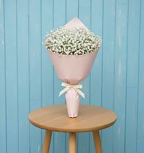 Букет цветов из:  Гипсофила в Сосновоборске Красноярского края