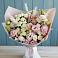 Букет цветов из: Альстромерии и Розы в Сосновоборске Красноярского края