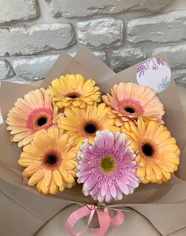 Букет цветов из: Герберы в Сосновоборске Красноярского края
