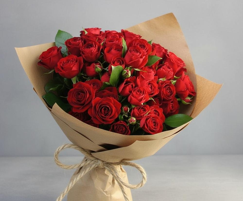 Букет Любовный роман в Сосновоборске Красноярского края