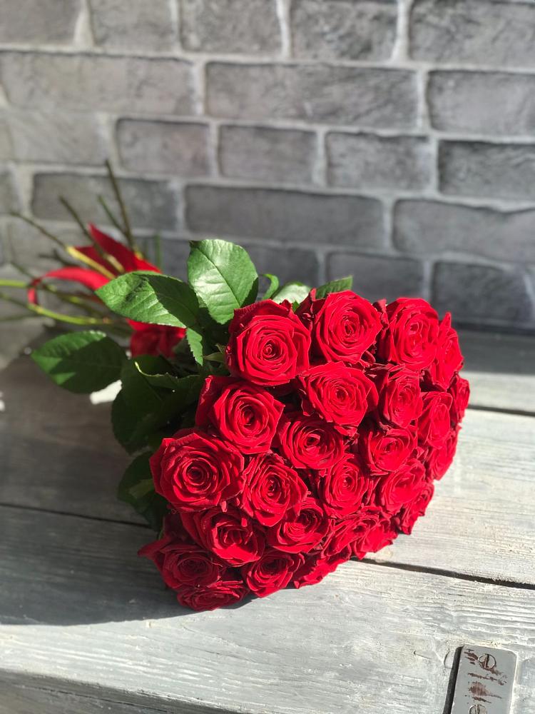 Букет Красные розы Фридом в Сосновоборске Красноярского края