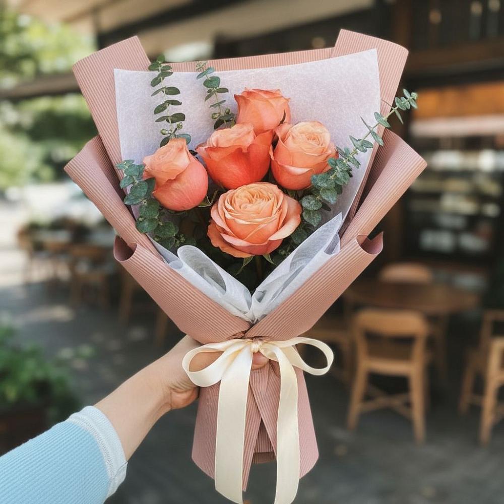 Букет цветов из: Розы в Сосновоборске Красноярского края