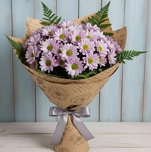 Букет цветов из:  Хризантемы #REPLACE_PRED# Сосновоборске Красноярского края