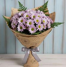 Букет цветов из:  Хризантемы в Сосновоборске Красноярского края