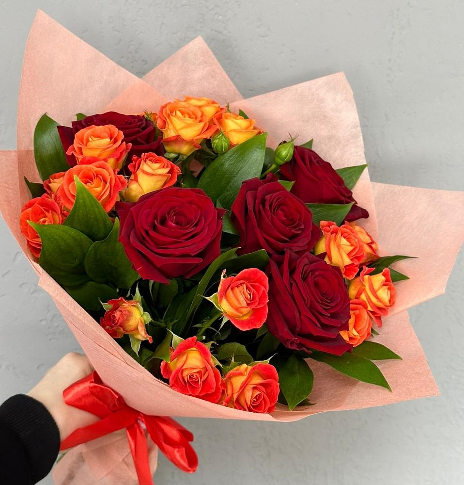 Букет Любовь и восторг в Сосновоборске Красноярского края