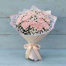 Букет цветов из:  Гвоздики в Сосновоборске Красноярского края