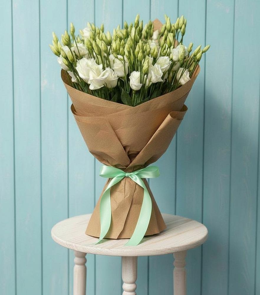 Букет цветов из: Лизиантусы в Сосновоборске Красноярского края