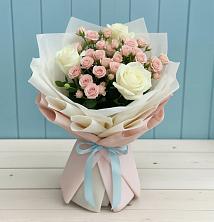 Букет цветов из:  Розы в Сосновоборске Красноярского края
