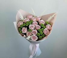 Букет цветов из:  Розы и Хризантемы #REPLACE_PRED# Сосновоборске Красноярского края