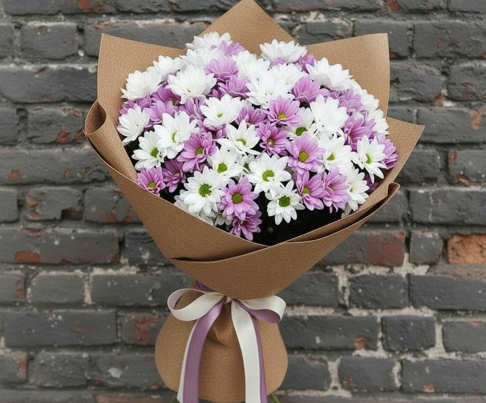 Букет цветов из: Хризантемы в Сосновоборске Красноярского края
