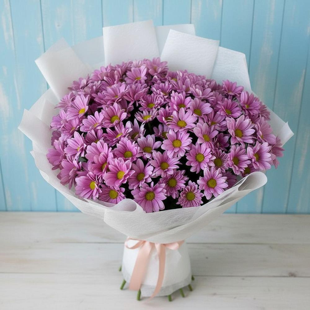 Букет цветов из: Хризантемы в Сосновоборске Красноярского края