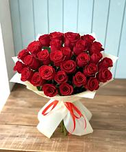 Букет 29 Красных роз в Сосновоборске Красноярского края