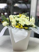 Цветочная композиция из Розы  в Сосновоборске Красноярского края