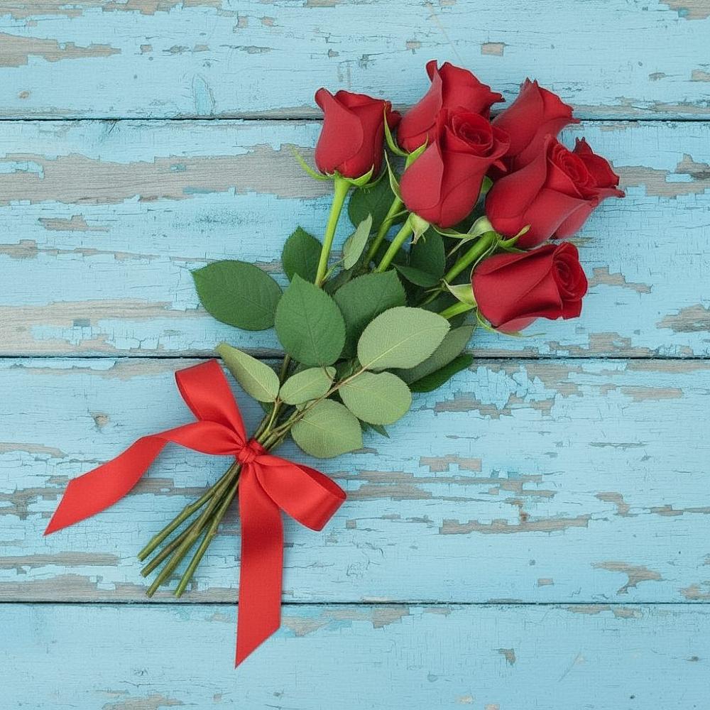 Букет Красные розы в Сосновоборске Красноярского края