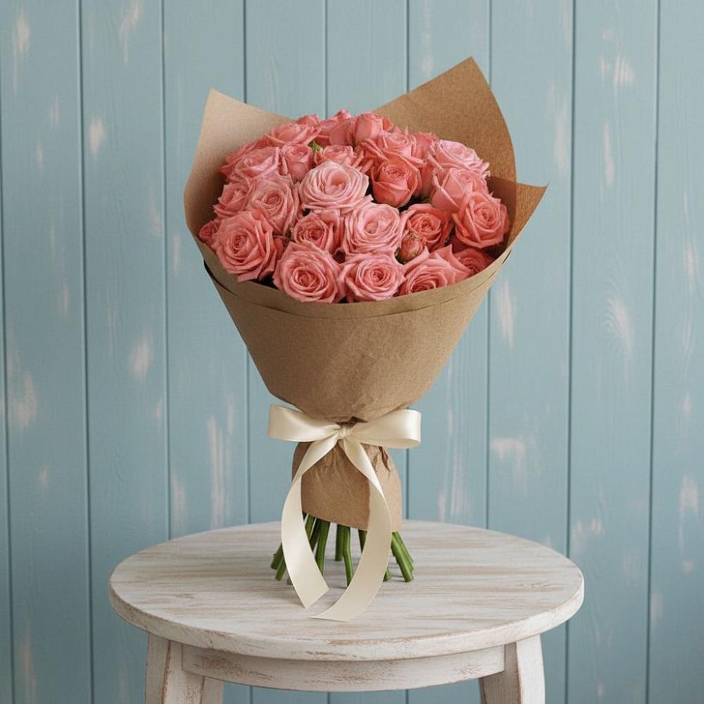 Букет цветов из: Розы в Сосновоборске Красноярского края