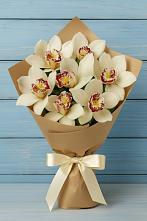 Букет цветов из:  Орхидеи и Розы в Сосновоборске Красноярского края